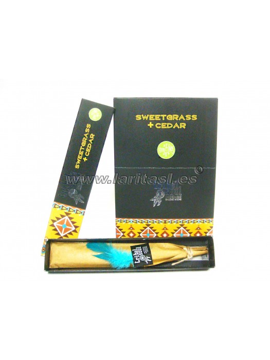 Hari Darshan Tribal Soul Sweetgrass+Cedro (12x15gr)